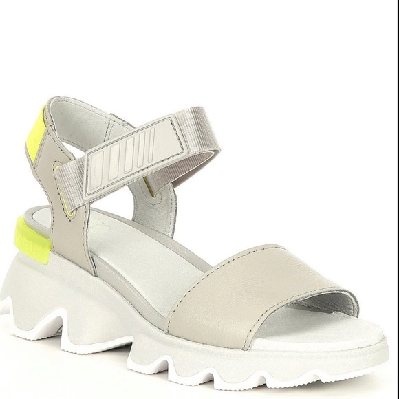 Sorel Shoes Sorel Dove Grey Wedge Platform Sandals 6 Poshmark